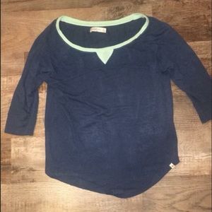 Abercrombie & Fitch 3/4 sleeve shirt